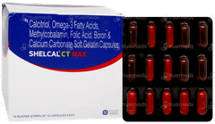 Shelcal Ct Max Capsule 15 Shelcal Ct Max Capsule 15