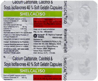 Shelcal Iso Capsule 15