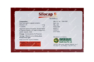 Silocap 8 MG Capsule 10