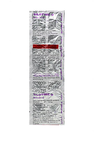 Silotime D 8/0.5 MG Capsule 10