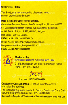 Simrose 500 Capsule 15 Simrose 500 Capsule 15