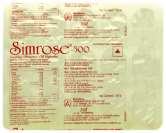 Simrose 500 Capsule 15 Simrose 500 Capsule 15