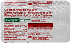 Sinarest Ccf New Capsule 10