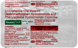 Sinarest Ccf New Capsule 10