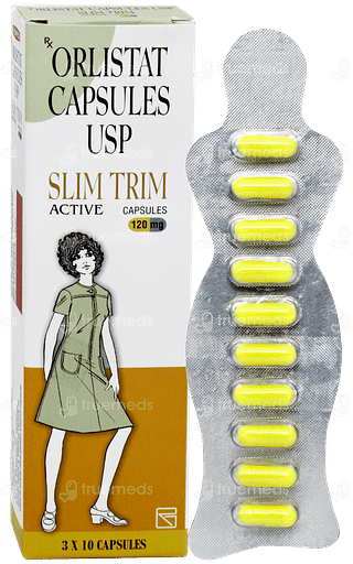 Slim Trim Active 120mg Capsule 10