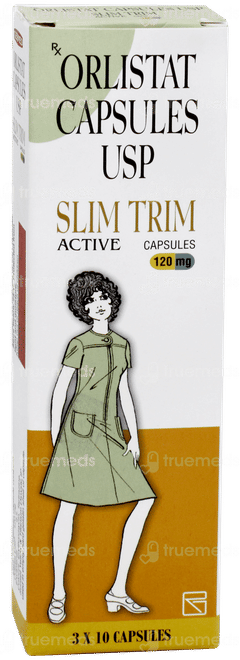 Slim Trim Active 120mg Capsule 10