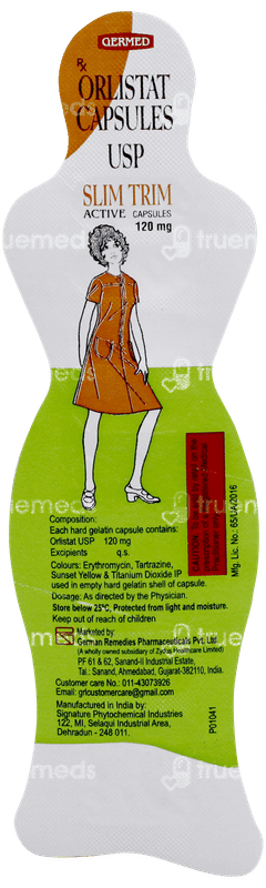 Slim Trim Active 120mg Capsule 10