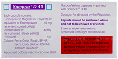 Sompraz D 40 Capsule 15