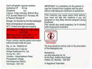 Sotret 30mg Capsule 10