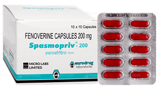 Spasmopriv 200 Capsule 10