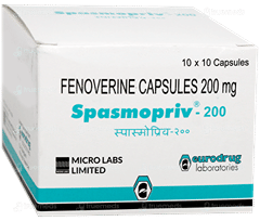 Spasmopriv 200 Capsule 10