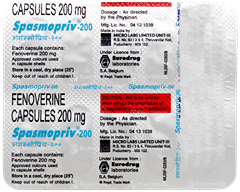 Spasmopriv 200 Capsule 10