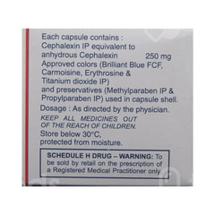 Sporidex 250 Capsule 10 Sporidex 250 Capsule 10