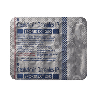 Sporidex 250 Capsule 10