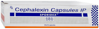 Sporidex 250 Capsule 10