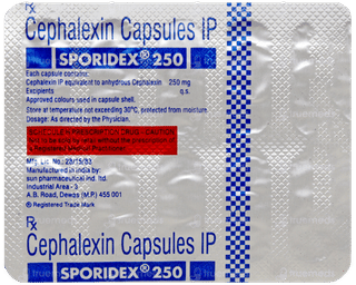 Sporidex 250 Capsule 10