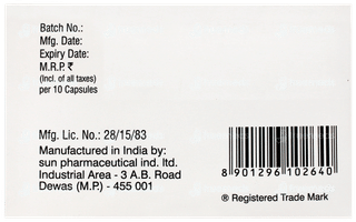 Sporidex 500 Capsule 10