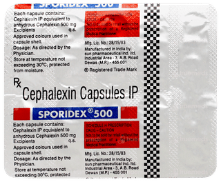 Sporidex 500 Capsule 10