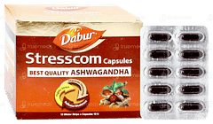 Dabur Stresscom Capsule 10 Dabur Stresscom Capsule 10