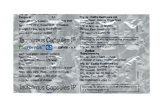 Tacromus 0.5 MG Capsule 10