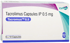 Tacromus 0.5 Capsule 10 Tacromus 0.5 Capsule 10