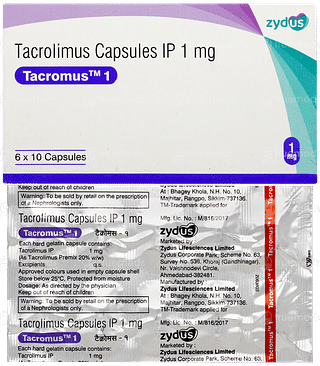 Tacromus 1 Capsule 10