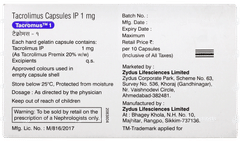 Tacromus 1 Capsule 10 Tacromus 1 Capsule 10