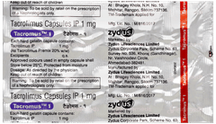 Tacromus 1 Capsule 10 Tacromus 1 Capsule 10