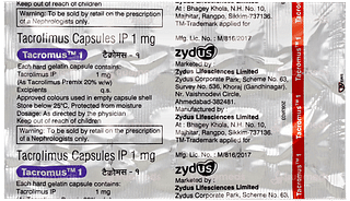 Tacromus 1 Capsule 10