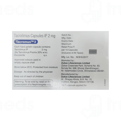 Tacromus 2 Capsule 10 Tacromus 2 Capsule 10