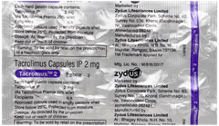 Tacromus 2 Capsule 10