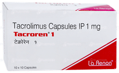 Tacroren 1 Capsule 10 Tacroren 1 Capsule 10