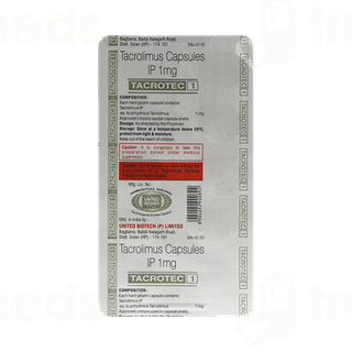 Tacrotec 1 MG Capsule 10