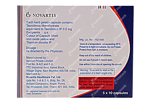 Tacsant 0.5mg 5 Pack Of 10 Capsules