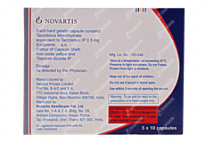 Tacsant 0.5mg 5 Pack Of 10 Capsules