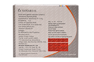 Tacsant 1mg 5 Pack Of 10 Capsules
