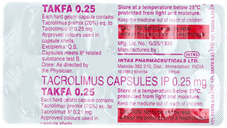 Takfa 0.25 Capsule 10