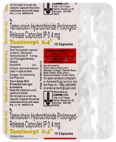 Tamlocept 0.4 Capsule 15 Tamlocept 0.4 Capsule 15