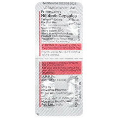 Tasigna 200Mg Capsule 4