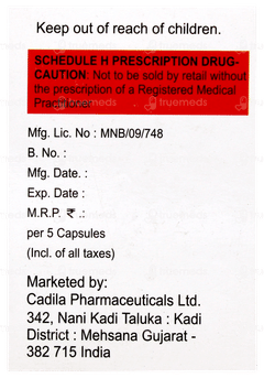 Temcad 250 Capsule 5 Temcad 250 Capsule 5