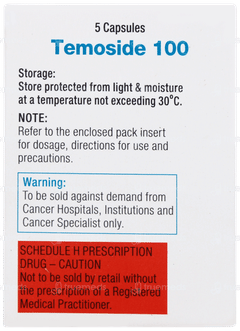 Temoside 100 Capsule 5