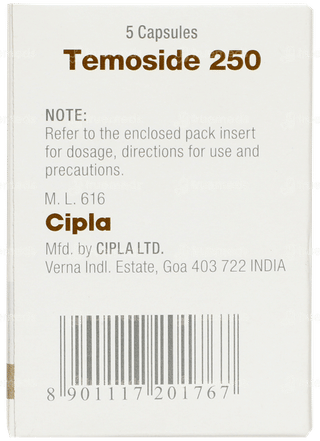 Temoside 250 Capsule 5