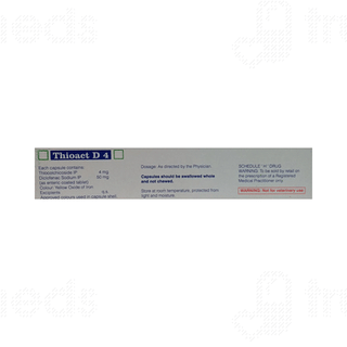 Thioact D 4 Capsule 10