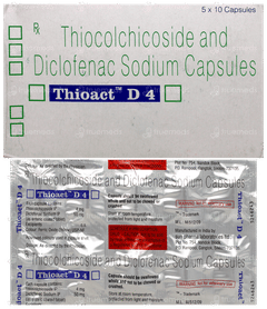 Thioact D 4 Capsule 10