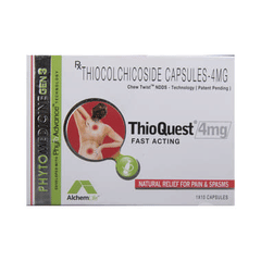 Thioquest 4 MG Capsule 10 Thioquest 4 MG Capsule 10