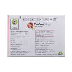 Thioquest 4 MG Capsule 10 Thioquest 4 MG Capsule 10