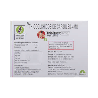 Thioquest 4 MG Capsule 10