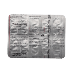 Thioquest 4 MG Capsule 10 Thioquest 4 MG Capsule 10