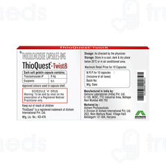 Thioquest Twist 8 MG Capsule 10
