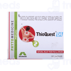 Thioquest D 4/50 MG Capsule 10